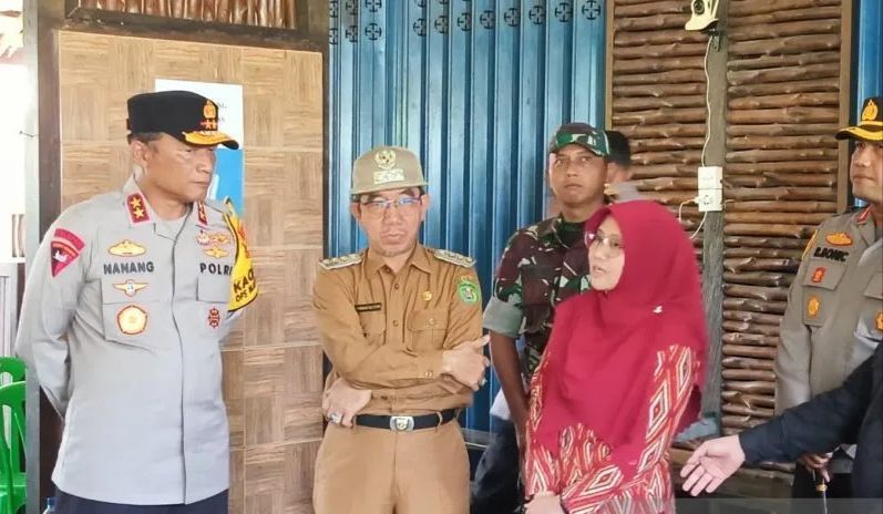 kapolda kaltim meninjau pengamanan lokasi tps di kutai timur 70166