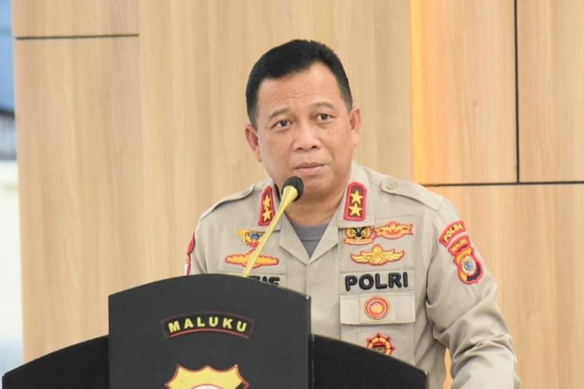 kapolda maluku akan tindak tegas orang yang mengganggu kamtibmas pada masa tenang pemilu 2024 70068