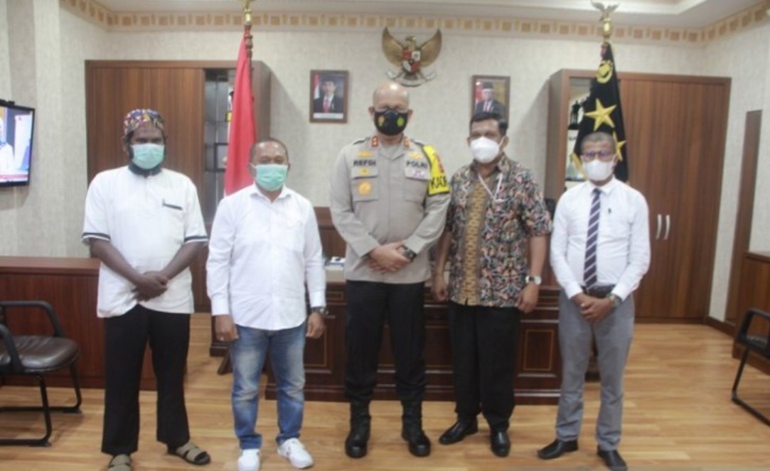 kapolda maluku menerima kunjungan dari pengurus ksbsi 11963