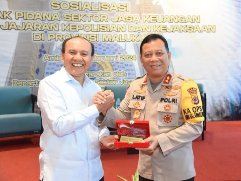 kapolda maluku sebut kolaborasi dalam penegakan hukum di bidang jasa keuangan penting dilakukan 70500