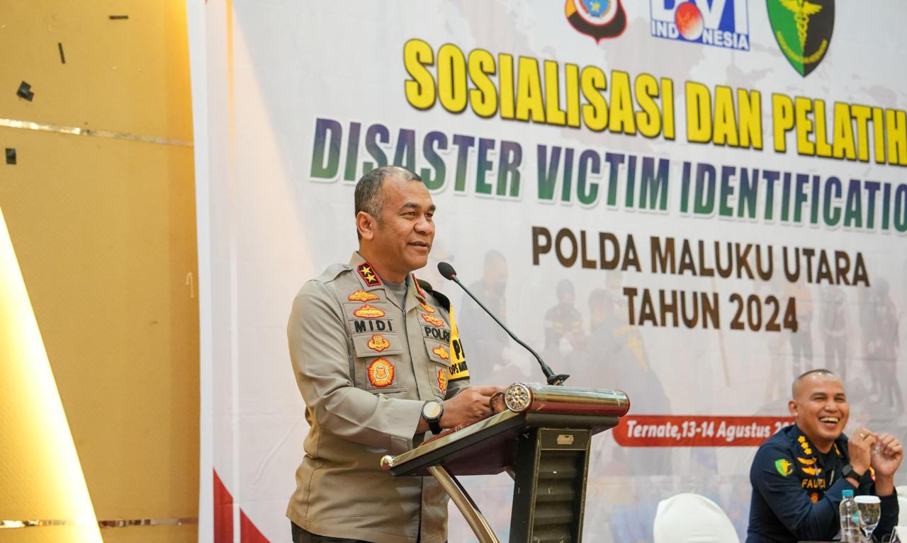 kapolda malut resmi buka pelatihan dvi untuk tingkatkan kesiapsiagaan bencana 77625