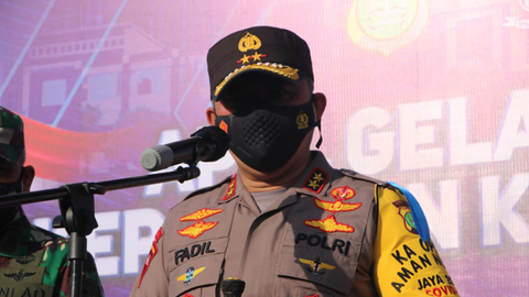 kapolda metro buka vaksinasi massal di jiexpo kemayoran 29056