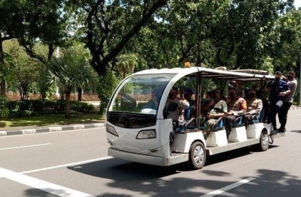 kapolda metro dan ksad pantau massa reuni 212 di sekitaran monas 25252