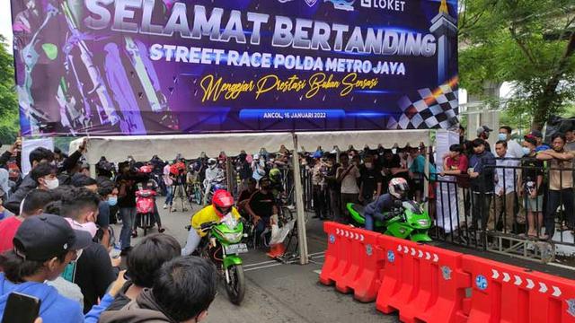 kapolda metro jaya beberkan rencana lintasan street race di ancol jakarta utara 53873