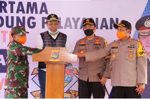 kapolda ntb apresiasi polres sumbawa barat atas peluncuran aplikasi pelayanan jaga sumbawa barat 18266