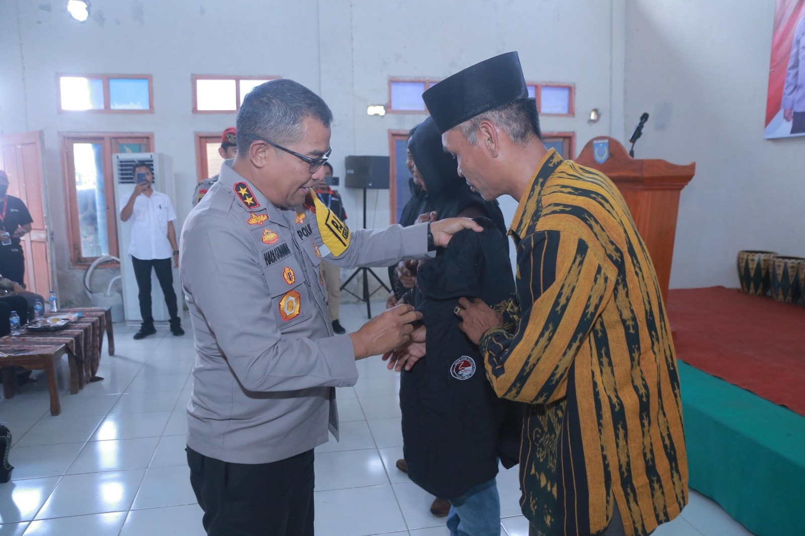 kapolda ntb resmikan kampung bebas narkoba di lombok tengah 84551