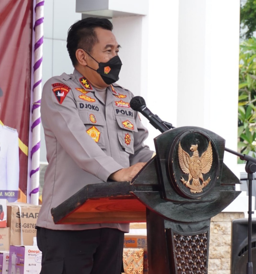 kapolda ntb upaya percepatan vaksinasi menunjukan capaian vaksinasi di kabupaten bima meningkat 64
