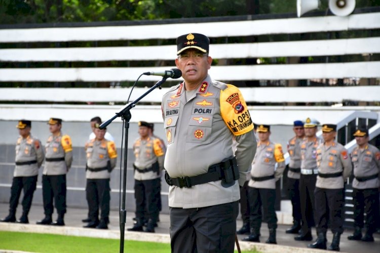 kapolda ntt ajak personel berikan pengabdian dan disiplin dalam semangat bulan suci ramadhan 71516
