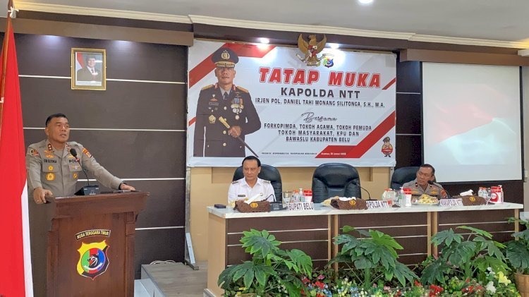 kapolda ntt apresiasi masyarakat belu atas kelancaran pemilu dan pilkada serentak 2024 83330