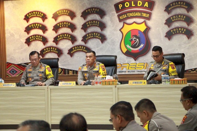 kapolda ntt audit jadi sarana evaluasi dan solusi bagi kinerja polri 79180