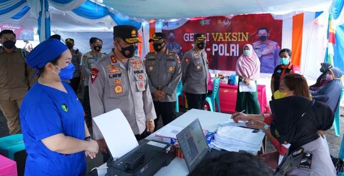 kapolda ntt dorong percepatan vaksinasi guna terbentuknya herd immunity 34441