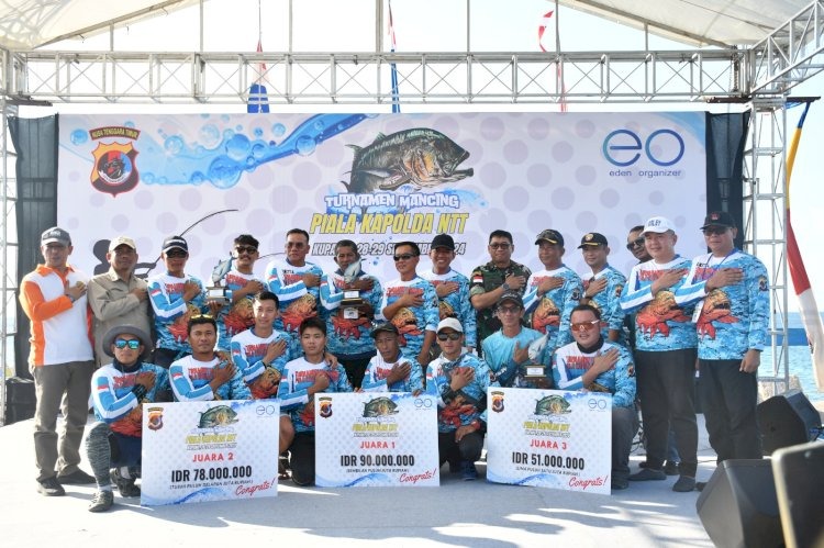 kapolda ntt turnamen mancing untuk tingkatkan pariwisata dan ekonomi lokal 79412