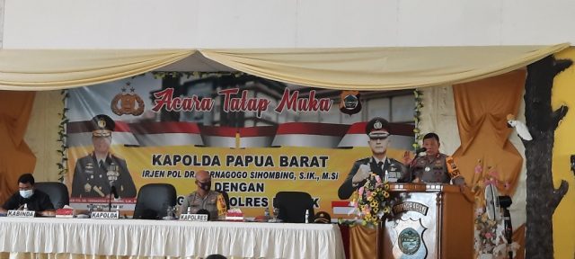 kapolda papua barat ingatkan netralitas polri dalam pelaksanaan pilkada 11627