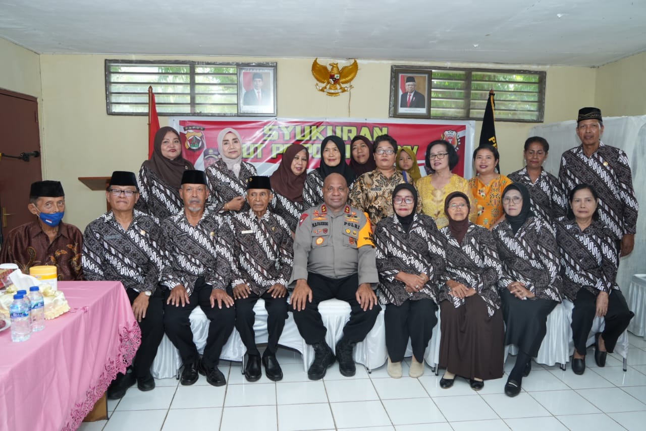 kapolda papua hadiri syukuran hut pp polri ke xxv tahun 2024 76284
