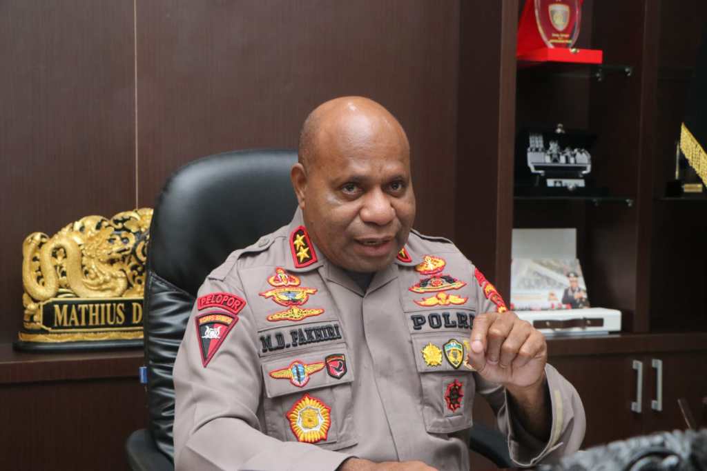 kapolda papua jamin situasi kondusif saat pelaksanaan pon xx papua 27253
