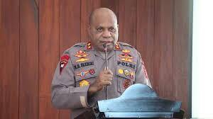 kapolda papua lakukan kunjungan kerja ke kabupaten merauke 70335