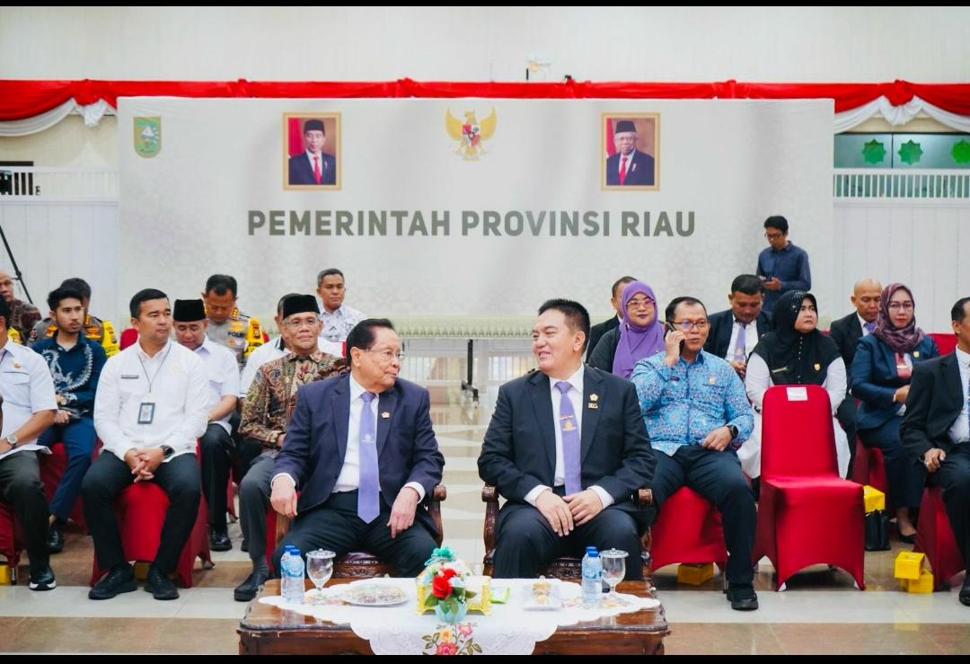 kapolda riau dikukuhkan sebagai ketua dewan pimpinan daerah ikal lemhanas 67541