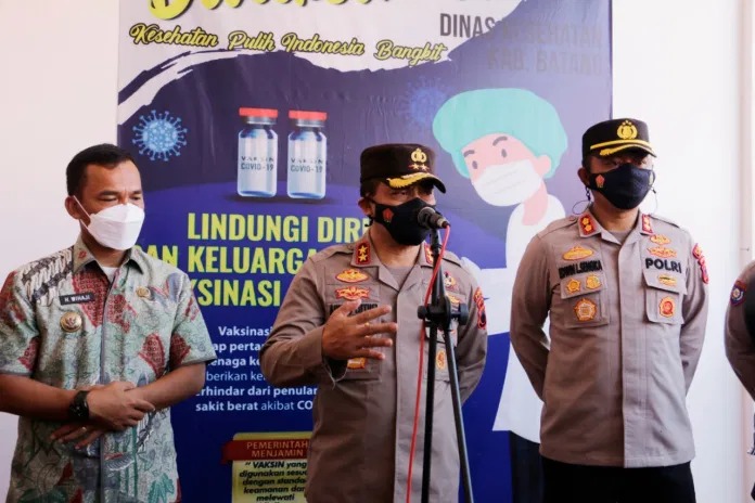 kapolda siapkan 670 tenaga vaksinator untuk bantu percepatan vaksinasi di provinsi jateng 28728