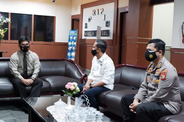 kapolda sulawesi selatan menerima audiensi pwi sulsel 33349