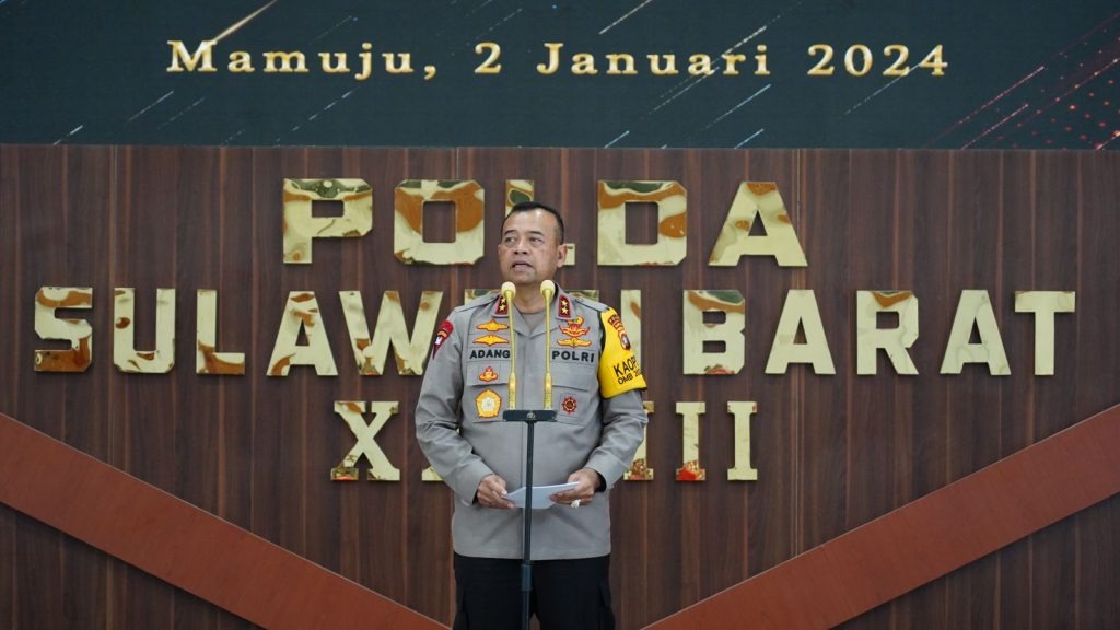 kapolda sulbar minta personel jajaran polri fokus kawal pelaksanaan pemilu 2024 68449