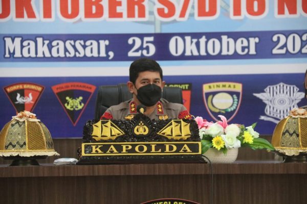 kapolda sulsel buka taklimat awal audit kinerja tahap ii 24745