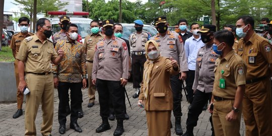 kapolda sulsel tinjau kesiapan rs daya 29082