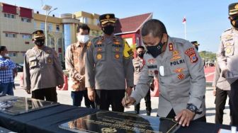 kapolda sulteng resmikan tiga bangunan baru polda sulteng 9261