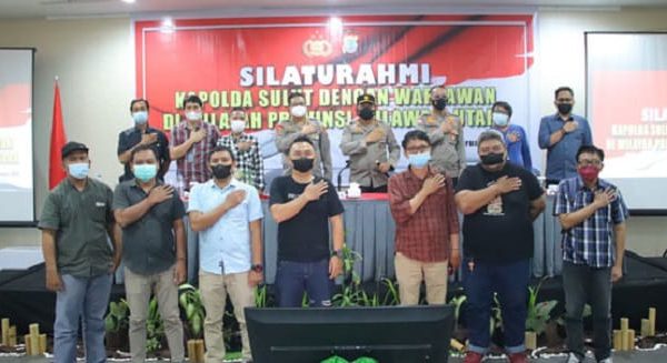 kapolda sulut gelar silaturahmi bersama insan pers yang menjadi mitra strategis polri 21043