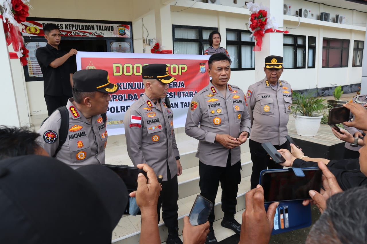kapolda sulut sambangi talaud ada apa 75886