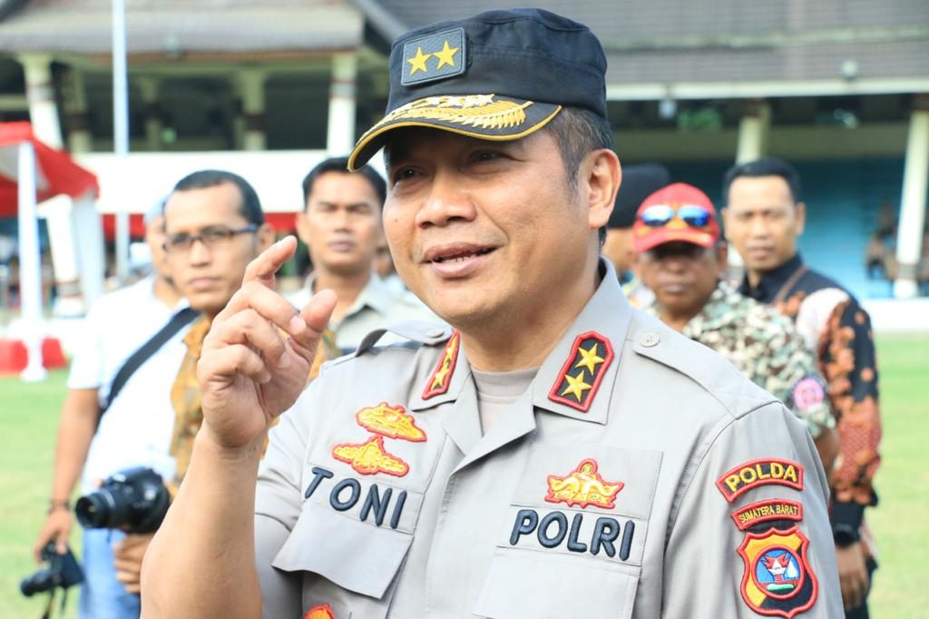 kapolda sumbar pimpin apel gelar pasukan bko pengamanan pilkada 2020 11694