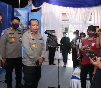 kapolda sumbar resmikan penggunaan e tle dan e barbuk 19916