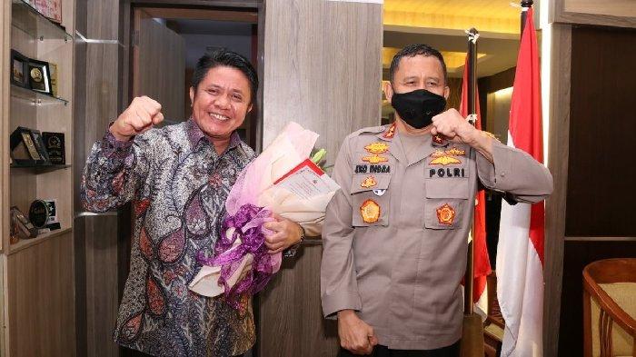 kapolda sumsel apresiasi dukungan gubernur sumsel kepada polri 11153