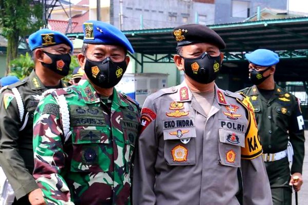 kapolda sumsel hadiri upacara operasi gaktib dan yustisi polisi militer makodam ii sriwijaya 30659