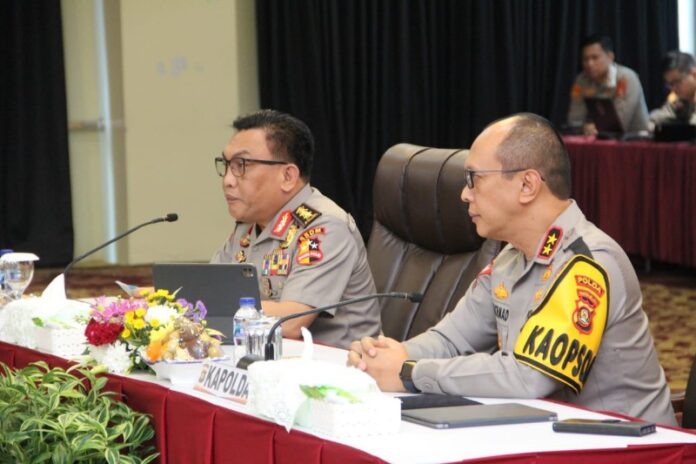 kapolda sumsel menerima kunjungan lembaga ketahanan nasional angkatan 67 75157