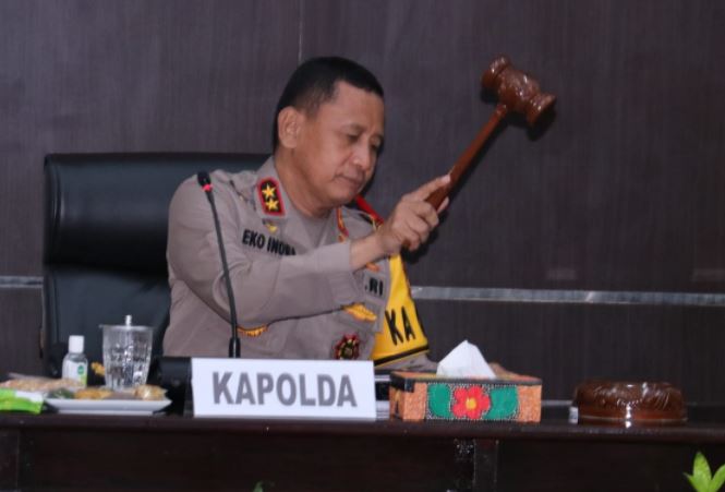 kapolda sumsel pimpin anev triwulan iv 2020 11806