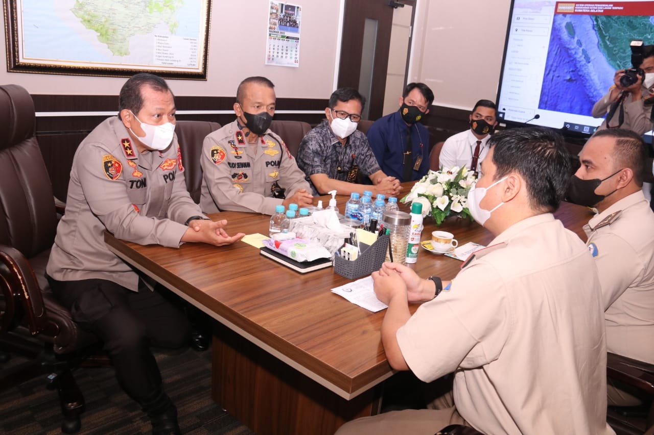 kapolda sumsel terima kunjungan dari tim balai karantina ikan palembang 23039
