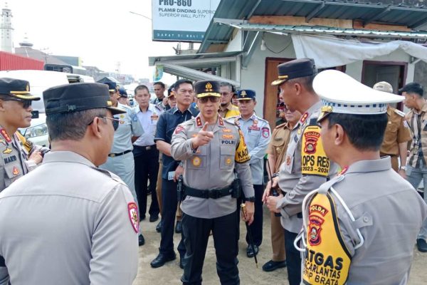 kapolda sumsel tinjau jalur arus mudik lebaran ini imbauannya 72120