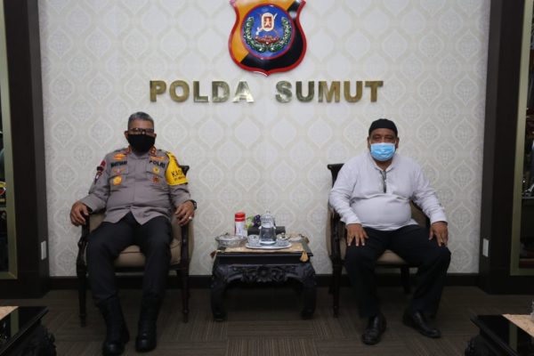 kapolda sumut bersilaturahmi dengan persatuan wartawan indonesia 11121