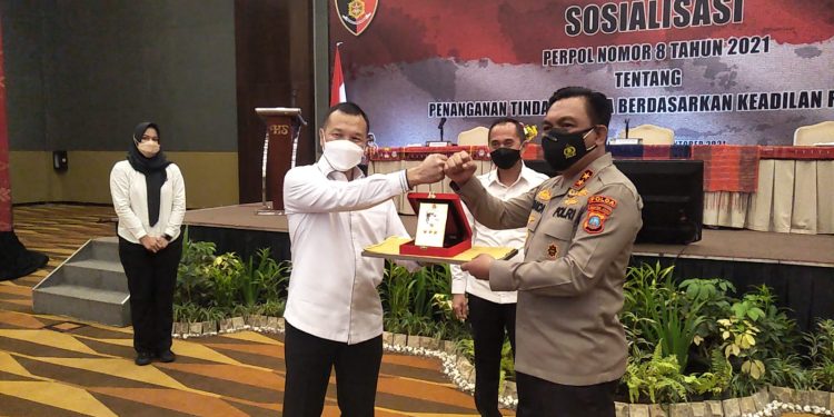 kapolda sumut harapkan peraturan polri perpol nomor 8 tahun 2021 adalah solusi penyelesaian masalah tindak pidana 24520
