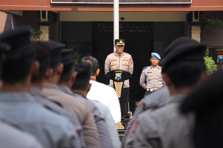 kapolres malang tegaskan polri wajib netral saat mengawal pemilu 2024 65202