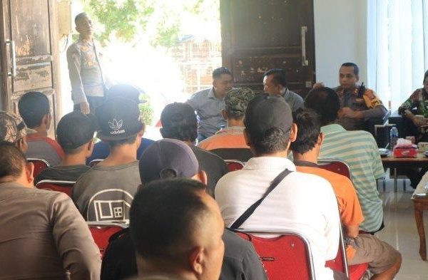 kapolres metro polda lampung himbau masyarakat untuk wujudkan pemilu 2024 damai 69701