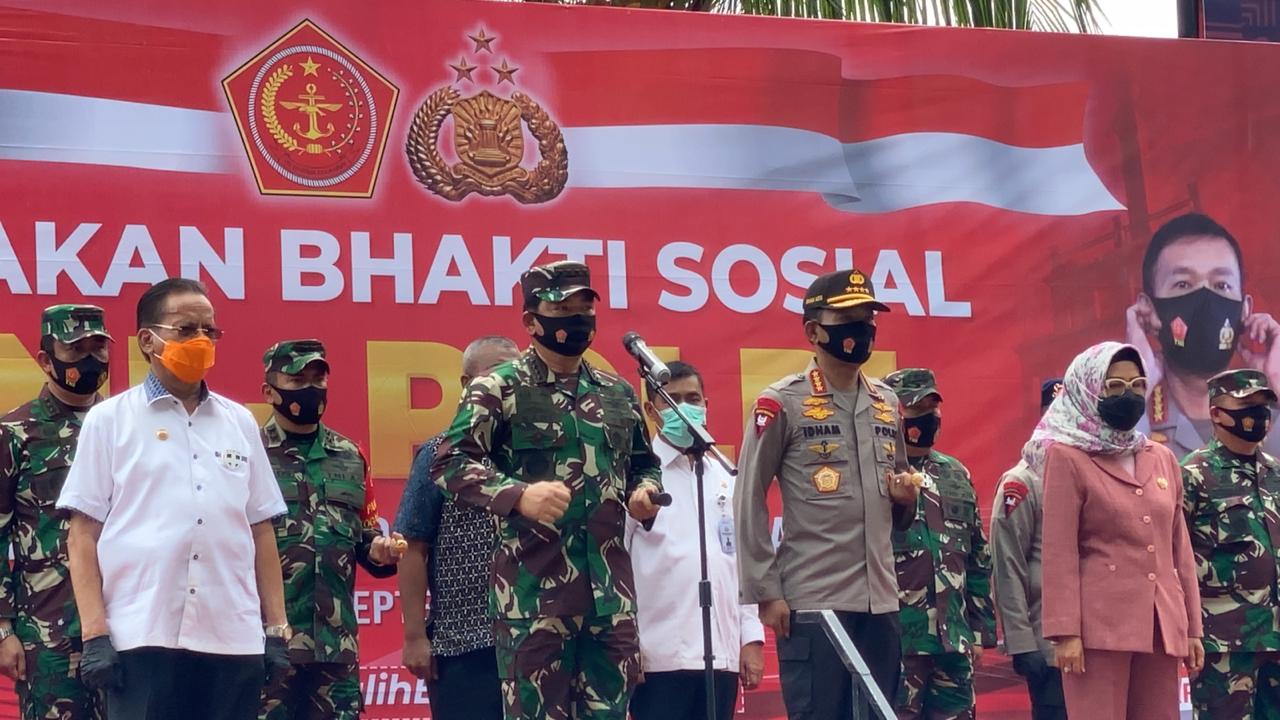 kapolri dan panglima tni lepas satgas pendisiplinan protokol kesehatan provinsi sulawesi tengah 35153