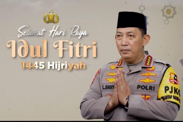 kapolri selamat idul fitri 1445 h lebaran momen perkuat kebersamaan membangun bangsa 72443