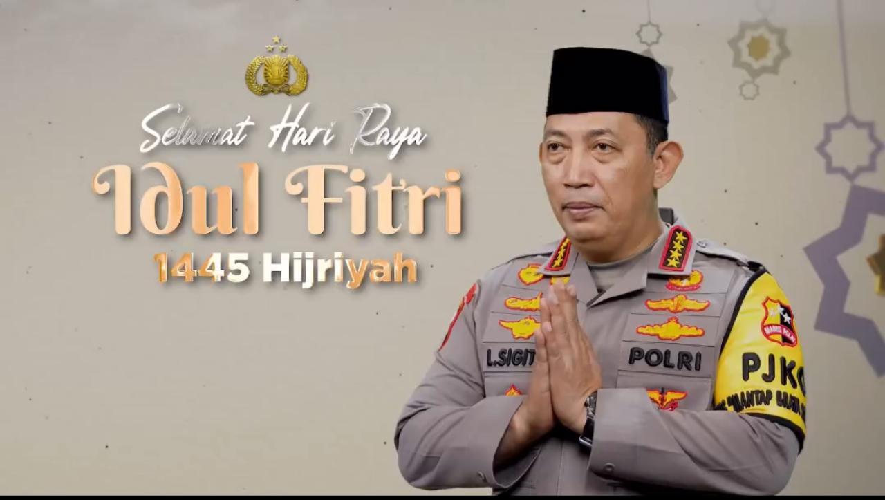 kapolri selamat idul fitri 1445 h lebaran momen perkuat kebersamaan membangun bangsa 72443