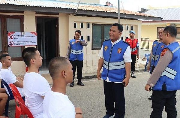 karo sdm polda aceh tinjau tes kesehatan tahap i penerimaan taruna akpol 72890