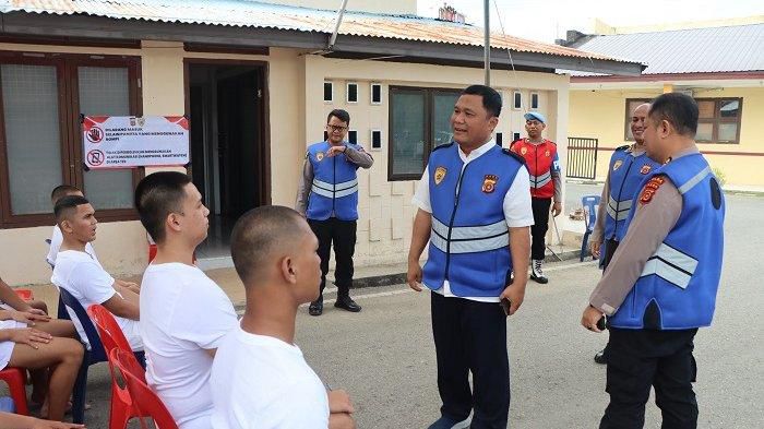karo sdm polda aceh tinjau tes kesehatan tahap i penerimaan taruna akpol 72890