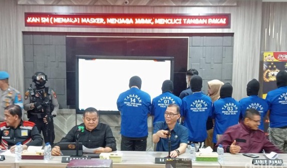 kasus penemuan brankas narkoba di unm polisi tetapkan 6 tersangka 59452