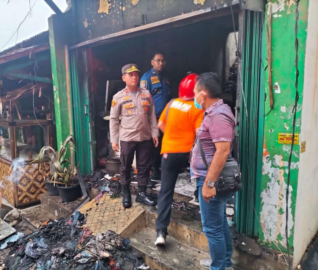 kebakaran di ruko laundry daerah tangerang memakan 2 korban jiwa 53837