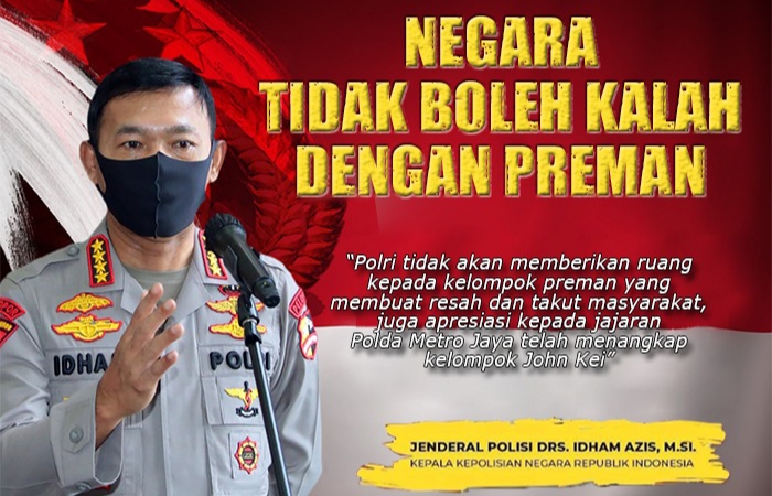 kelompok john kei ditangkap kapolri negara tidak boleh kalah dengan preman 34611