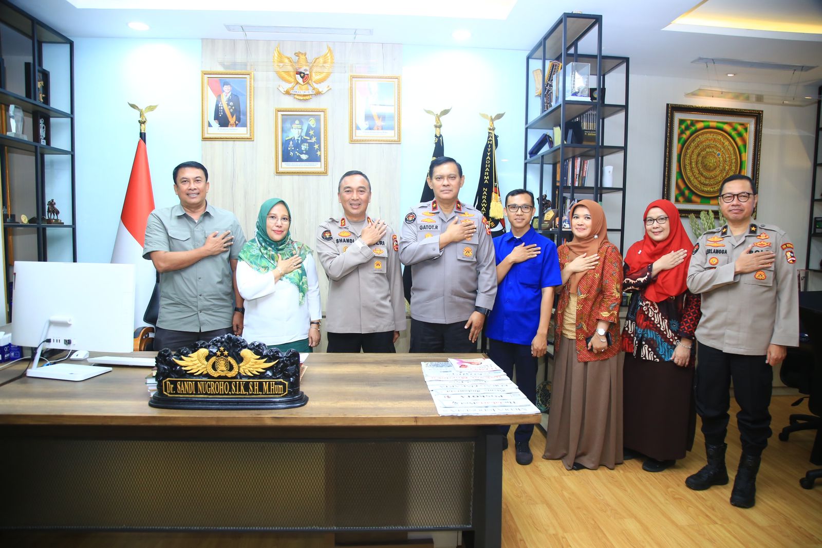 kembangkan kompetensi kehumasan divisi humas polri jalin kolaborasi dengan umj 82241